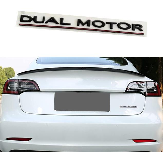 YHCDSEA Dual Motor Badge Emblem Sticker Plaid Decor A-Plaid