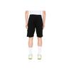 Stone Island Solid Color Mid Waist Fitted Drawstring Straight Leg Casual Shorts Men shorts Black 801563460-V0029