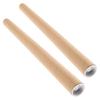 2pcs Paper Brown Mailing Tubes Art Print Storage Container Poster Shipping Cylinders Protective Packing For