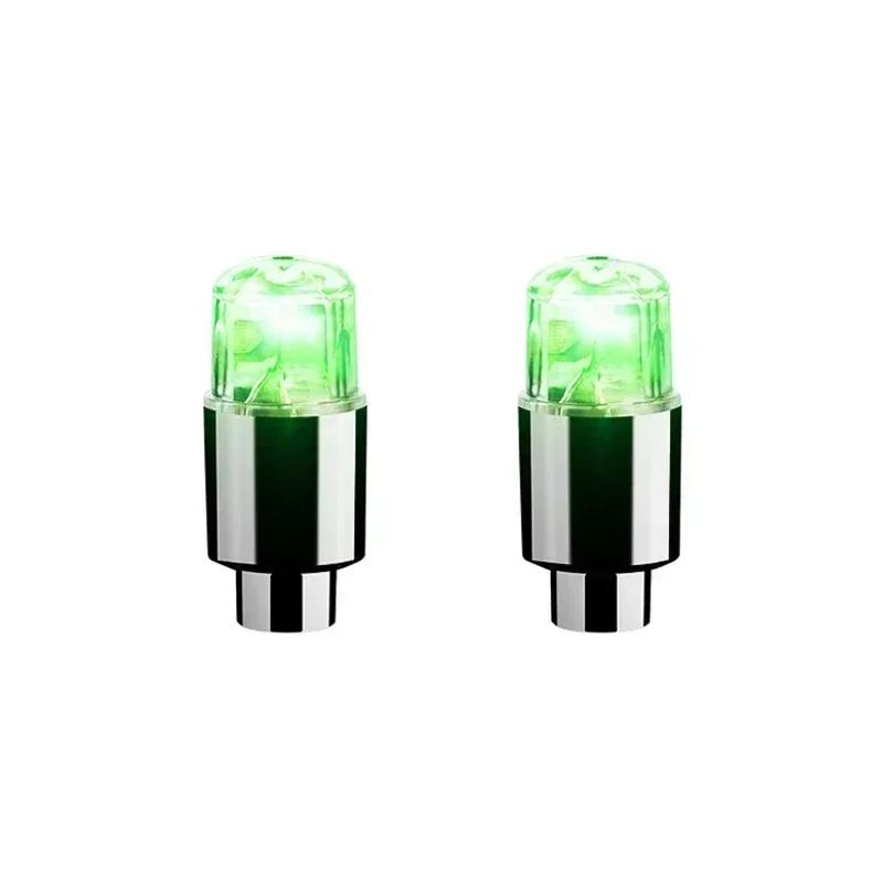 Wheel Lights Cap Car Auto Wheel Tire Tyre Air Valve Stem LED Light Cap Cover Accessories For Bike Car Motorcycle Waterproo