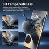 10pcs Kalebol Black Border Curved 9H+ Tempered Glass Screen Protector For Motorola Edge 70 Pro 5G