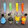 Kawaii The Powerpuffs Girls Cute Keyring Women Anime Car Keychain Kids Cartoon Key Chain Children Fashion Pendant Accessories