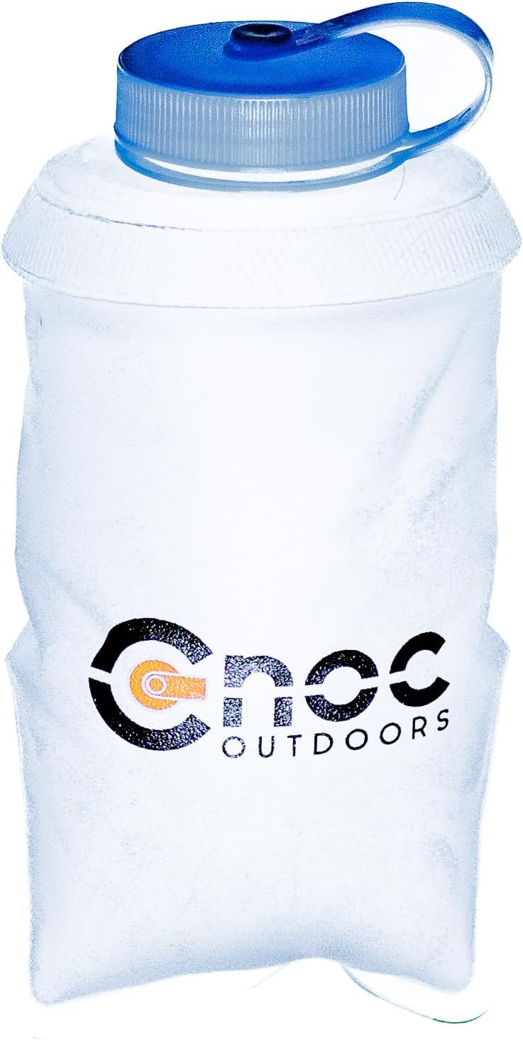 

CNOC Hydriam Collapsible Flask Water Soft Water Outdoor Water Water Bottle Japanese 42mm Container, Material, Bottle, Tank, [Official Product] (350ml,