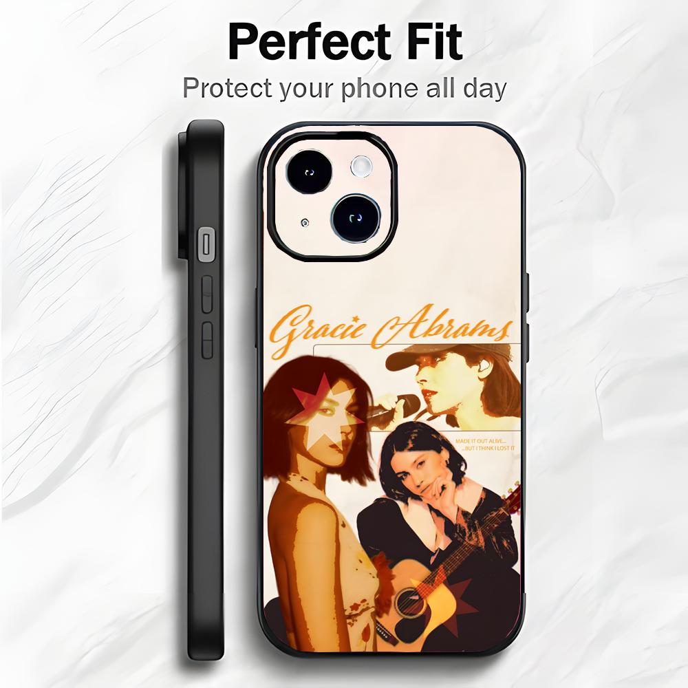 Soft Beautiful Singer G-Gracie Abrams Phone Case Phone Case Soft Packaging Lightweight For iPhone17 16 15 14 13ProMax