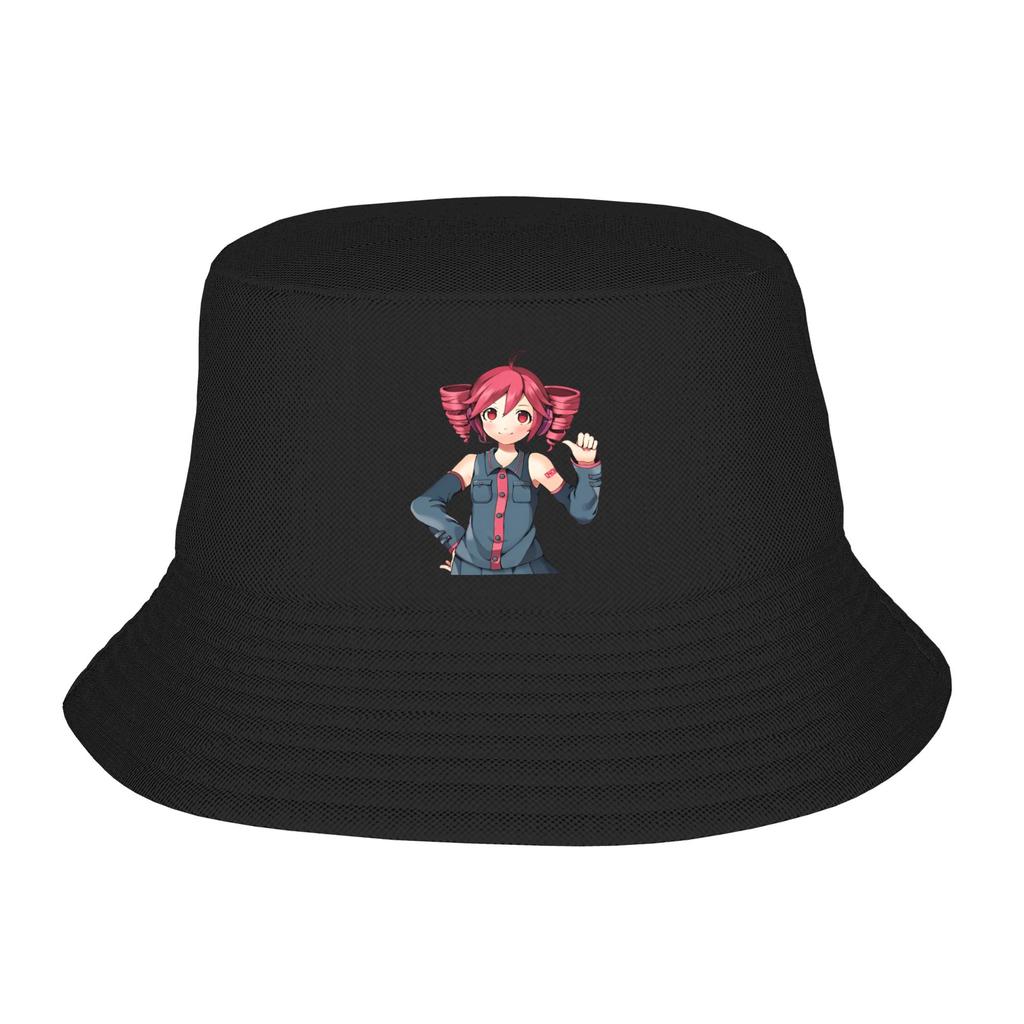 You Really Are Stupid Kasane Teto Bucket Hat for Teen Beach Floppy Hat Street UV Protection for Fishing Caps Boonie Hat