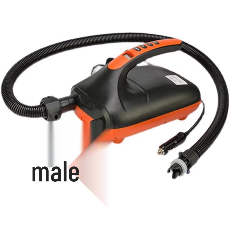 12V High-Pressure Air Pump for Kayaks, Inflatables, and Fishing Platforms