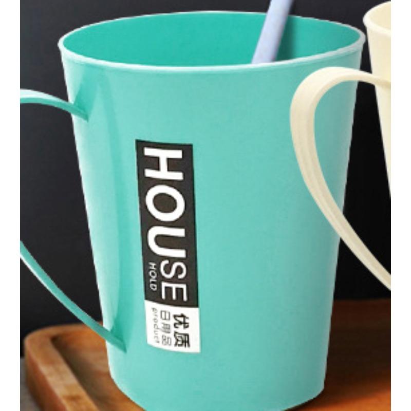 Mouthwash Cup Plastic Tooth Cup Household Brushing Cup Washing Toothbrush Cup Couples Dental Jar