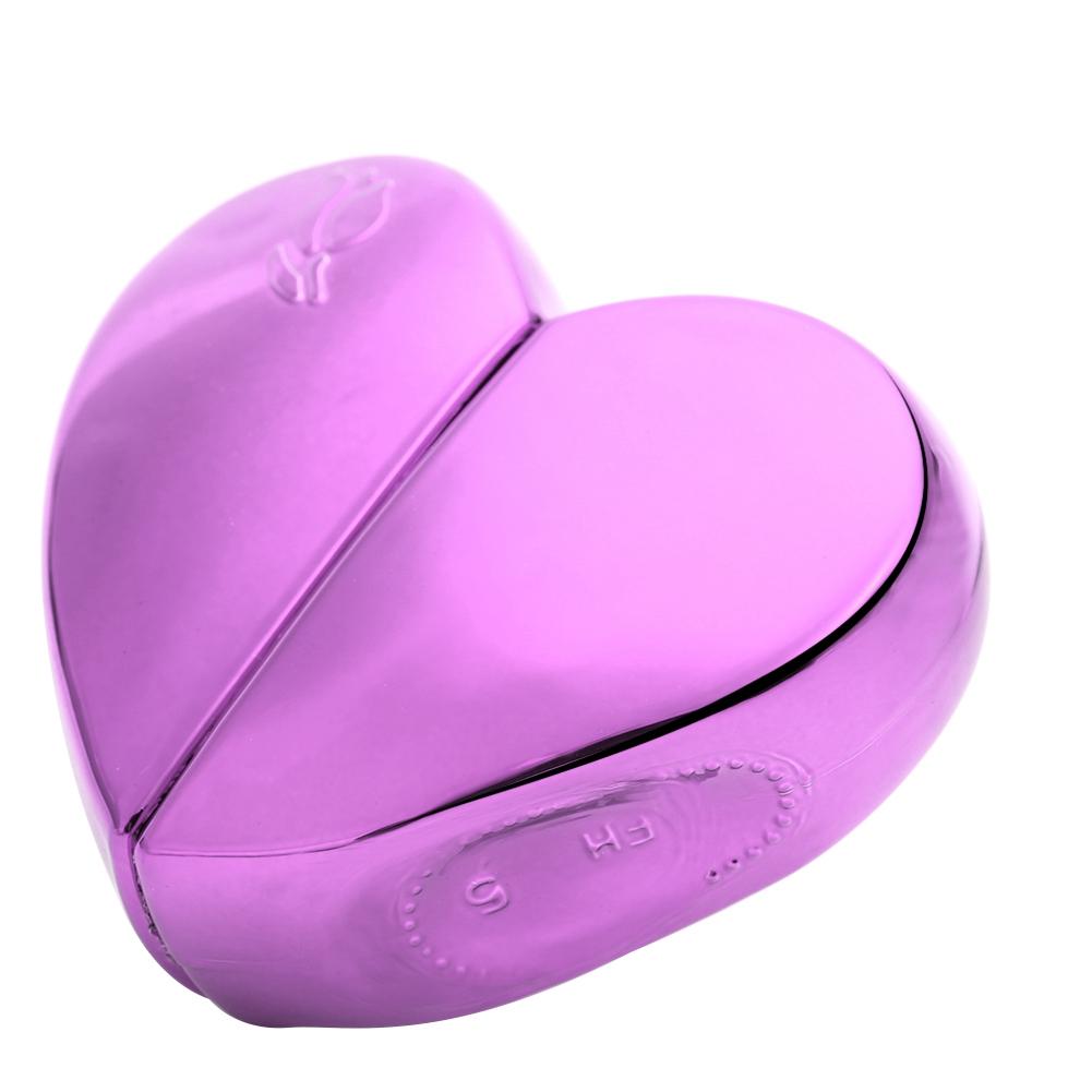 

Пустой флакон-распылитель для духов Travel 25 мл в форме сердца, многоразовый, фиолетовый