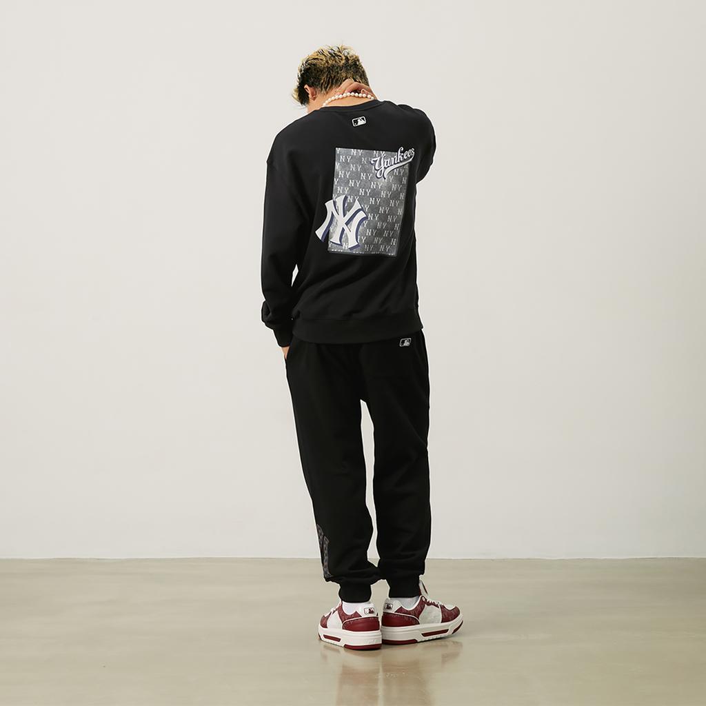 New MLB New York Yankees 24FW Sweatshirt Unisex Black 3AMTM1544-50BKS