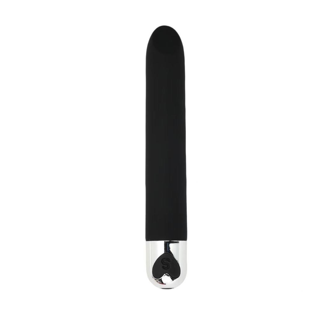 Women's Rechargeable Heart-Shaped Bullet Vibrator Wand