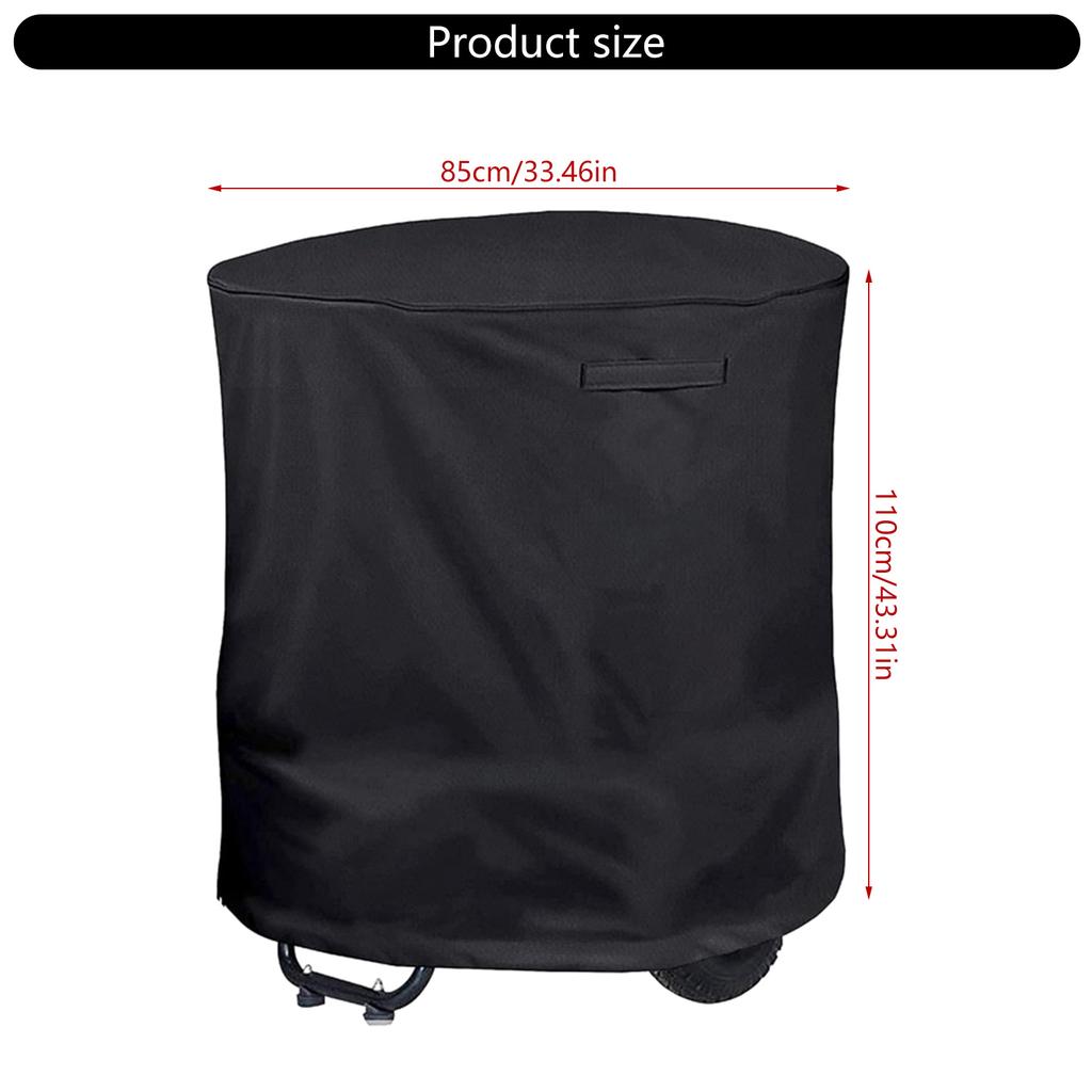 Portable Wood Shredder Mulcher Cover Wood Breaker Cover With Drawstring Waterproof Wood Chipper Cover Enduring