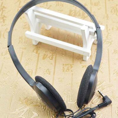 Black Headworn Wired Headset Wired Wired Headworn Earphones Cellular Wired Headset  Computer