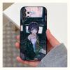 E-Experiments L-Lains Anime Phone Case For Samsung S25,S24,S23,S22,S20,S21,S10,Ultra,Plus,Lite,FE,Soft Silicone Black Cover