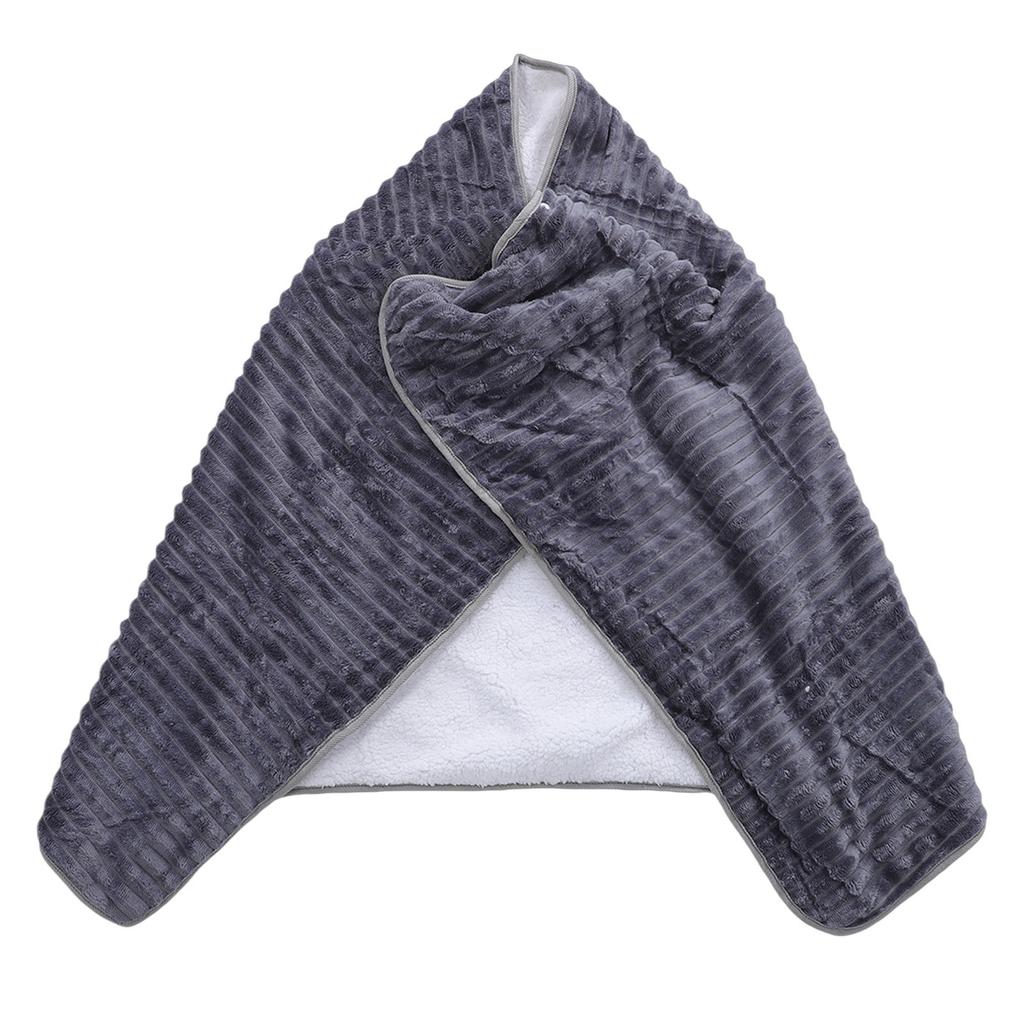 Portable Heated Shawl Large Size Multifunctional USB Cordless Electric Poncho Wrap Blanket