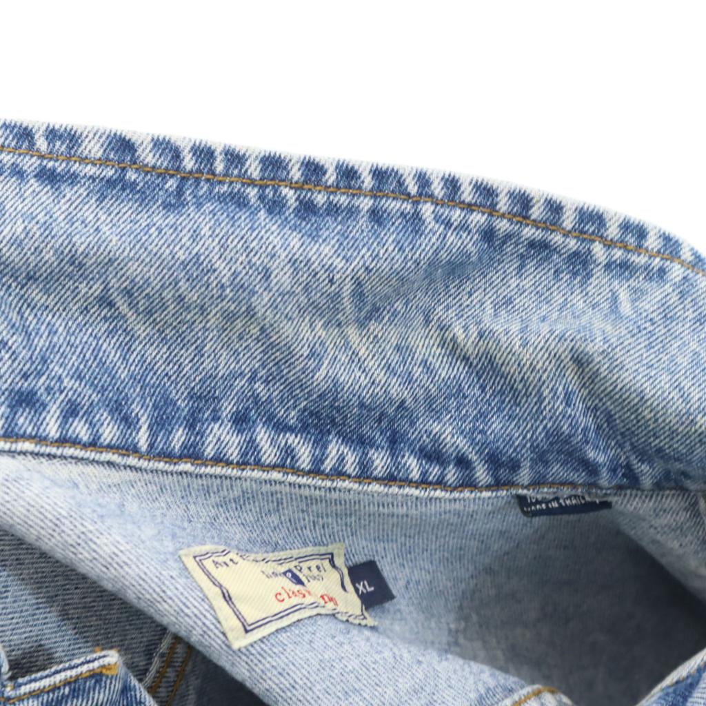 Lee Denim Jacket XL Wash blue Denim jacket trucker Men's Used