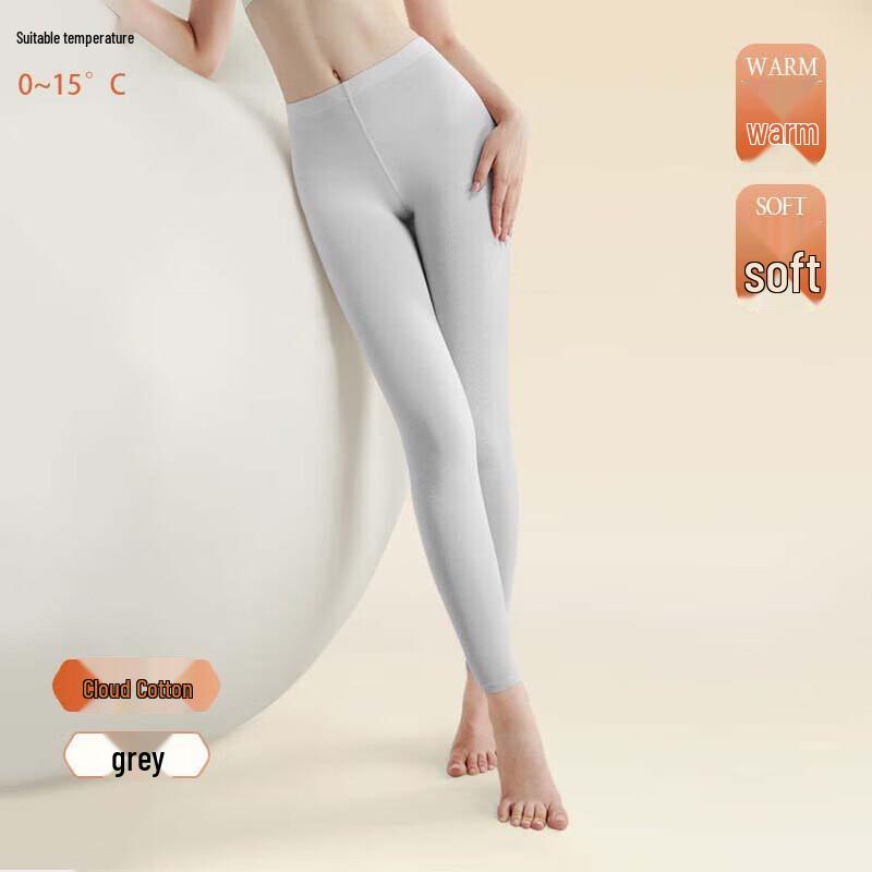 Maoren Women's Thin Cotton Slim Thermal Leggings