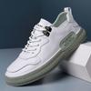 Men's shoes spring new leather men's versatile sports and leisure leather shoes breathable board shoes
