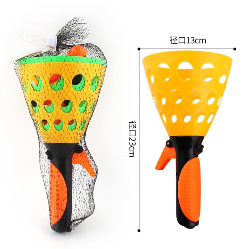 2 Pcs/set Children Throwing And Catching Ball Set Double-launched Bouncing Balls Outdoor Educational