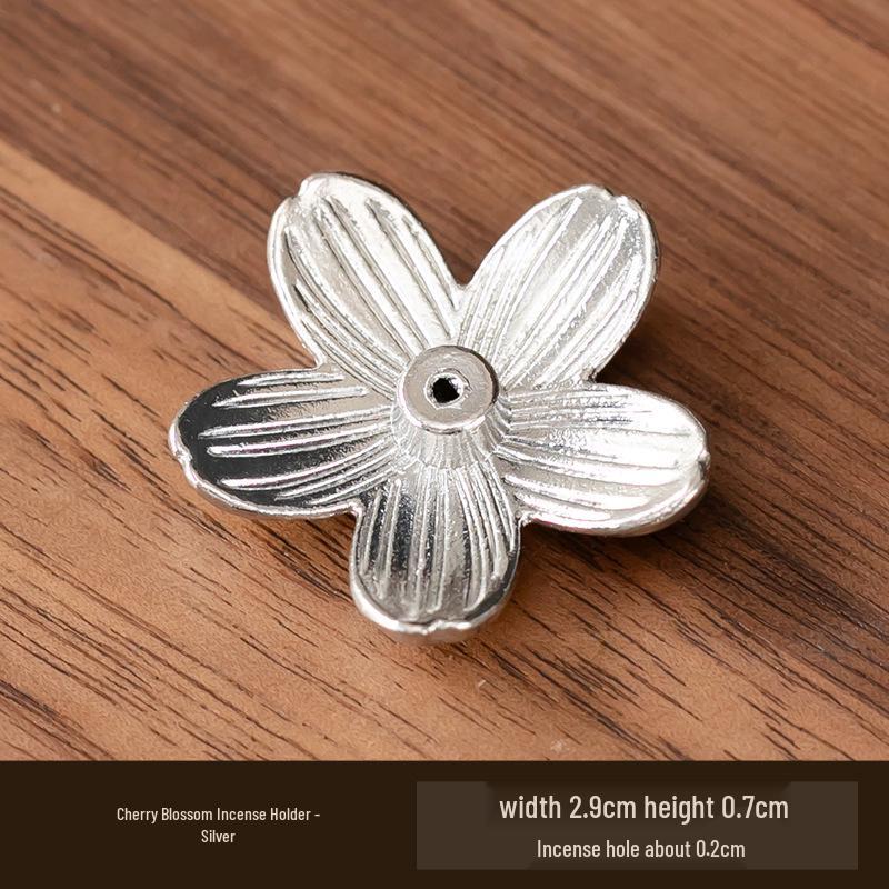 Antique Double-Layer Lotus Incense Holder for Tea Ceremony and Buddha Incense, Multi-Porous Sandalwood Line Burner.