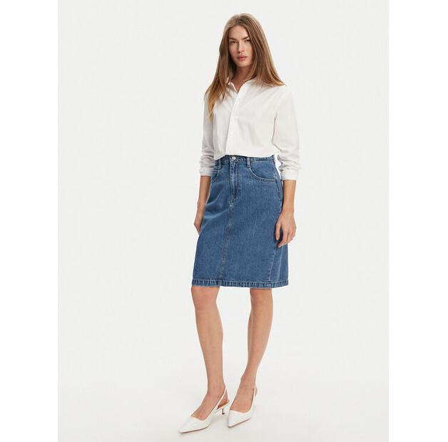BOSS Cobaltide Denim Skirt
