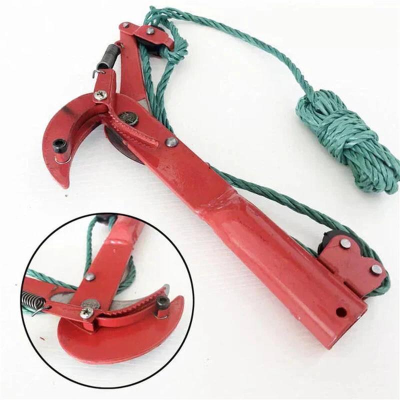 Double Pulley High Pruning Shear 2025 Japan Denosuke Carbon Steel Labour-saving High Stem Shears Tree Pruner Branches Cutter