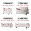 High Grade Waterproof Stretch Sofa Cover For Living Room Sectional Couch Slipcover Elastic Furniture Protector