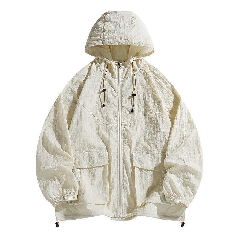 Dopamine 2025 Men's UV Protection Summer Windbreaker for Outdoor Climbing - Lightweight, Breathable, Sun-Blocking Jacket