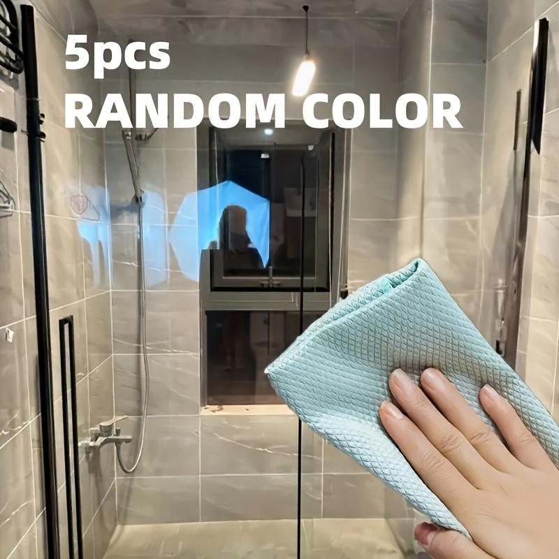 

5/10-piece Magic Cleaning Cloth, Stain-free Wiping for Kitchen and Glass, Quick Removal of Water Stains, Modern Design