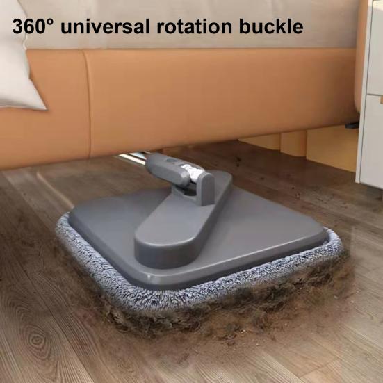 

Вращающийся на 360 градусов квадратный набор для швабры с системой самоотделения, выдвижной