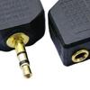 Earphone Sound 3.5mm Jacks Male To Double Female Headphone Y Splitter Adapter for Phone Microphones Speaker