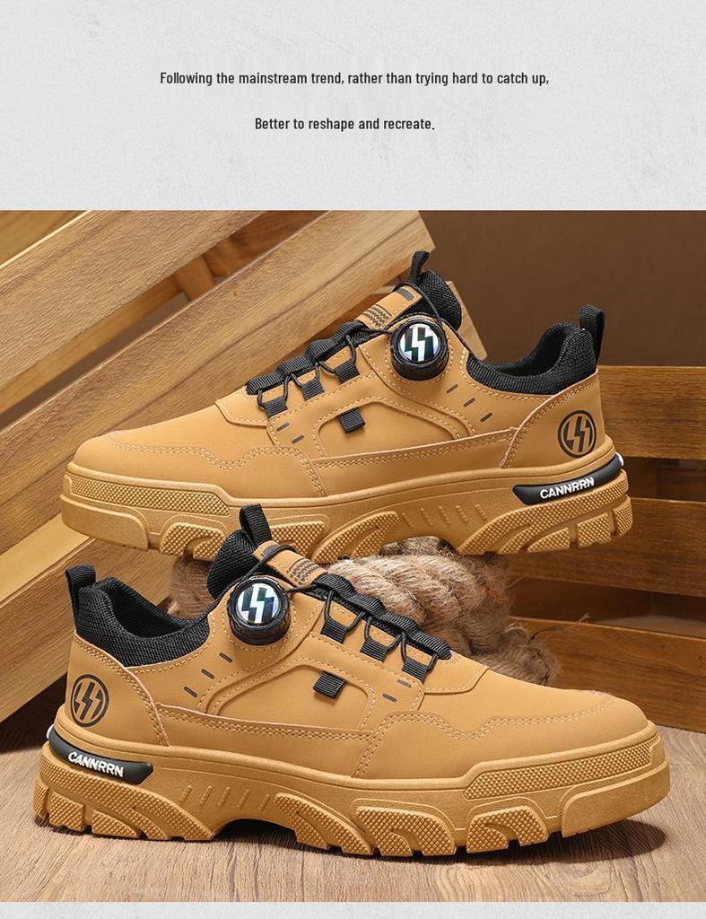 Męskie 2025 Wiosenne Wodoodporne Wsuwane Sportowe Casualowe Buty Niskie