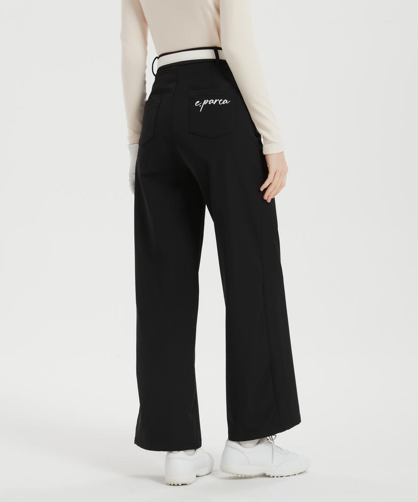 E.PARCA Log Comfort Wide Fleece Pants