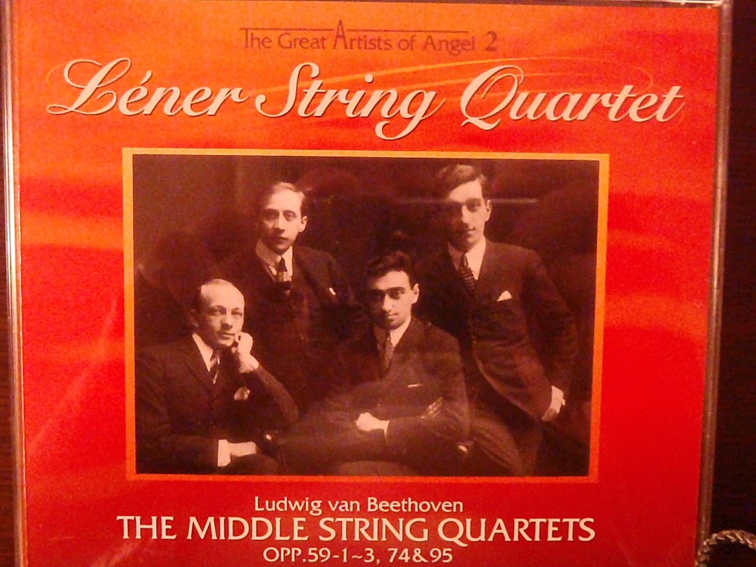 

CD L NER STRING QUARTET - Beethoven;Middle String Qu Japan Classical Used
