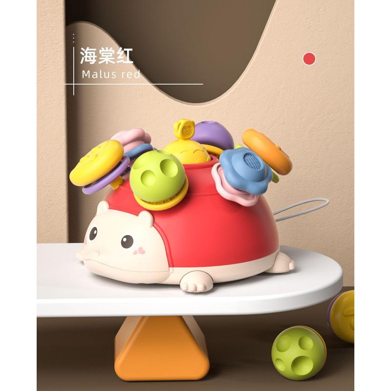 

Разноцветный ежик, кусающий ребенка, может грызть, высокоэластичный, мягкий, безопасный материал, милые, симпатичные детские игрушки красный