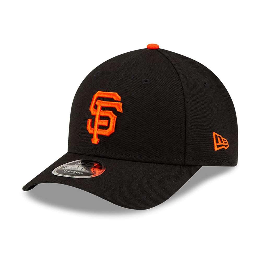 New Era San Francisco Giants Player Cap MLB 9Forty Medium Crown Adjustable Unisex black Ty Unica black One Size
