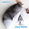 Separable Anal Plug Fox Tail Woman Cosplay Play Toy Natural Long Fox Tail Butt Plug Anal Sex Toys for Adult Products Couples