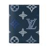 Louis Vuitton Multiple Monogram Shadow Leather Wallet Men Wallet Deep-Blue M29137