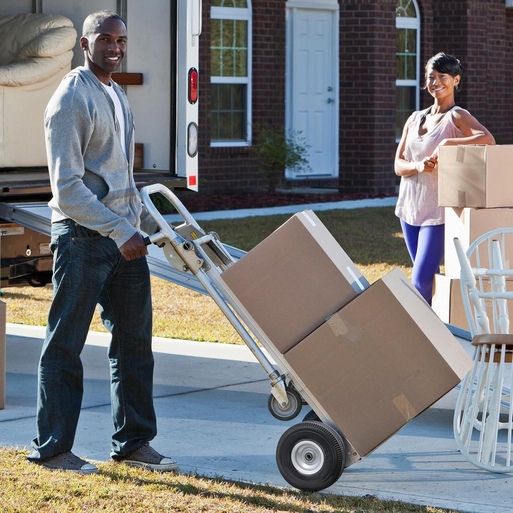 PaoWin Two 4.10-4 Tires, 4.103.50-4 Tires, Suitable for 4.10-43.50-4 Hand TrucksPush CartsCarts, P-039