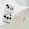 Anti-lost Bling Strawberry Phone Chain With Clip Pearl Mobile Phone Lanyard  Christmas Gifts