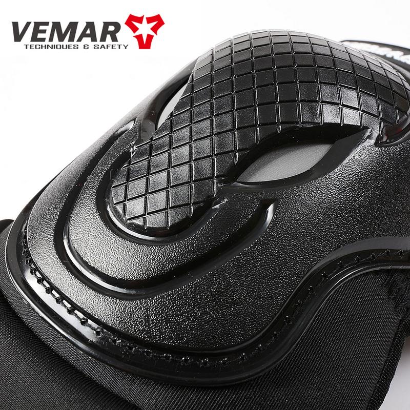 VEMAR Summer Breathable Motorcycle Knee Pads Motocross Knee Protector Guard BMX DH ATV Moto Cycling Brace Motorcyclist Equipment