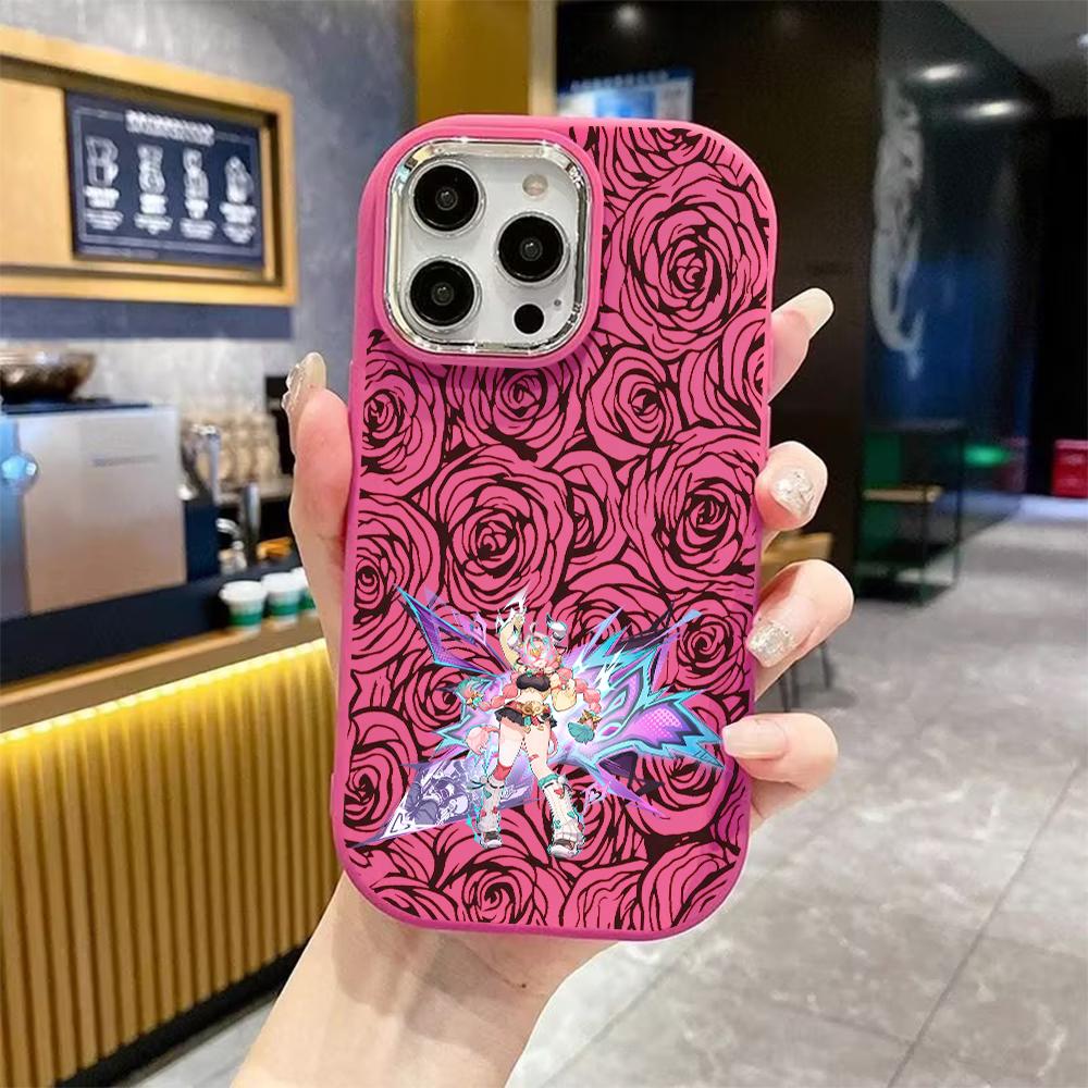Phone Case: 2D Flat Design Suitable for iPhone 18 17 16 15 14 13 Pro Protective Case, Couple Style, Gorgeous Mech, Christmas and Halloween Gift