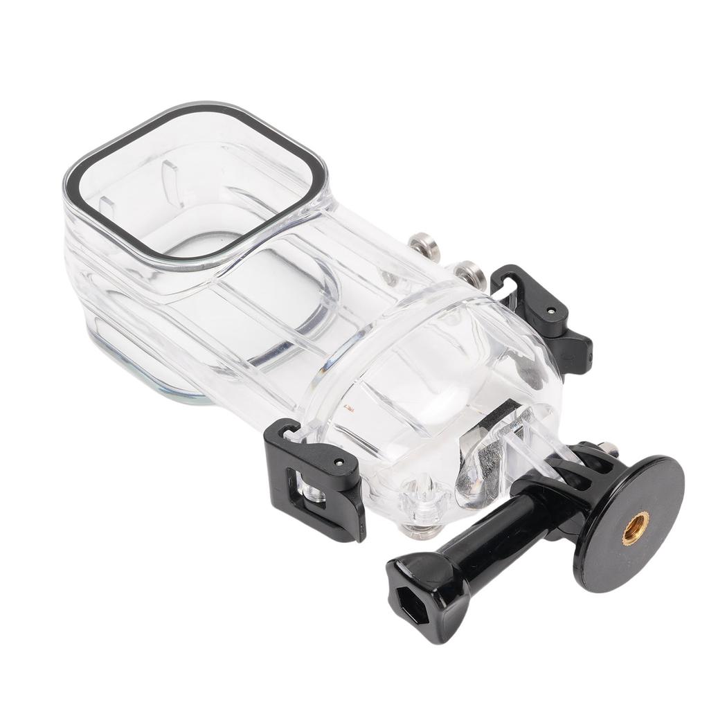 Dive Case Fit for Insta360 X3 Action Camera 147FT Rainproof PC PMMA Camera Protective Underwater Dive Shell with 1 4