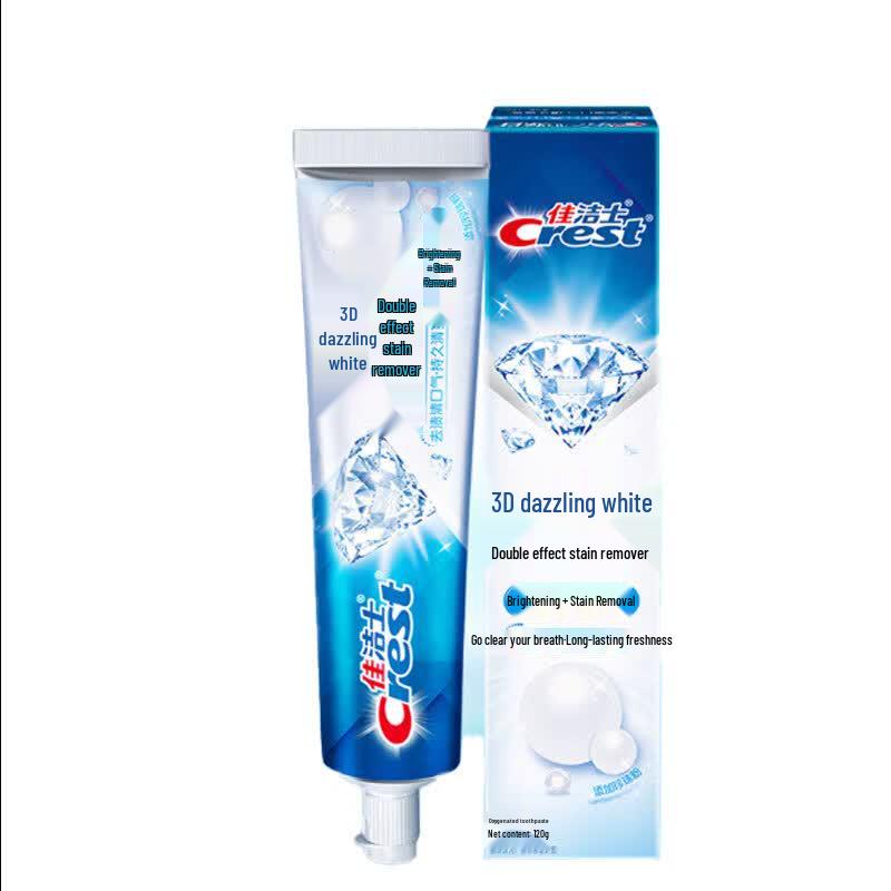 Crest 3D White Dual-Effect Whitening Toothpaste
