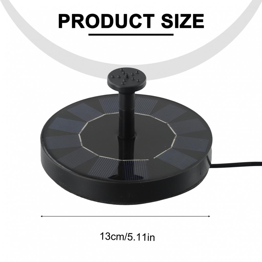 150L/H Solar Fountain 50cm Height Floating Design High Quality