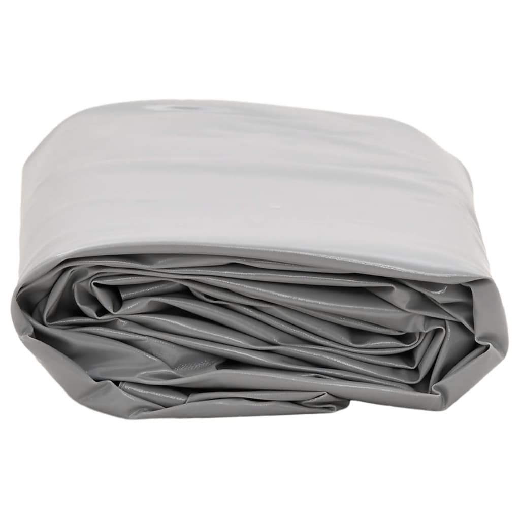 Vidaxl Plandeka, Szara, 1,5X2 M, 600 G/M²
