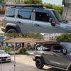 SUV Mounted Waterproof Camping Awning & Sunshade Tent