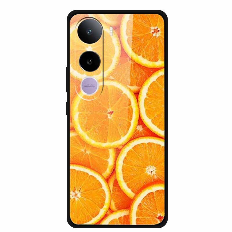 For Vivo Y400 5G Case Y 400 6.67" Animal Wolf Lion Tempered Glass Hard Back Cover For Vivo Y400 2025 Phone Cases Soft Bumper Bag