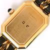 Chanel Premiere L Watches H0001 Black / Gold blackDial Plated Gold/leather Quartz Analog Display Women Used