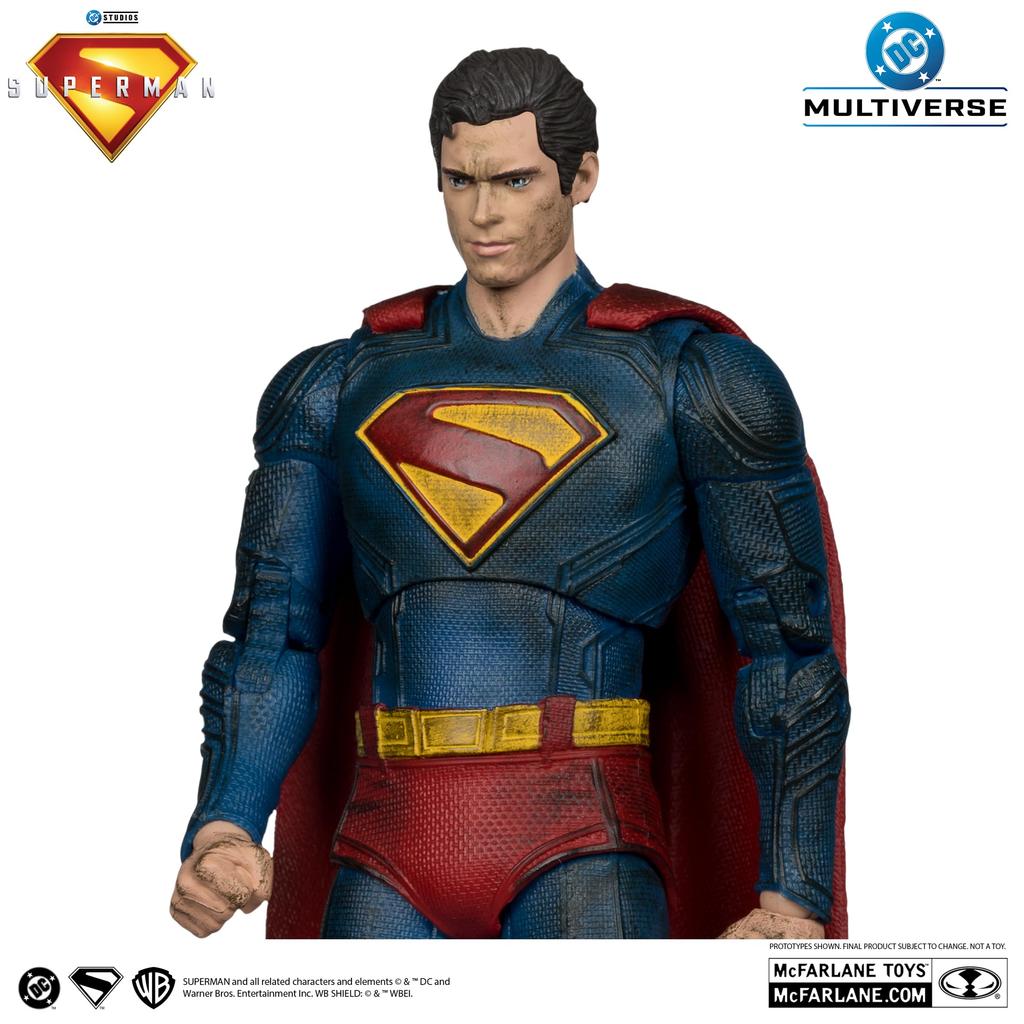 DC Comics DC Multiverse Movie Superman Superman Action Figure (2025) (Battle Damaged) #326 7-inch
