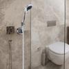 Plastic Shower Head Bracket Shower Head Holder For Perfect Water Direction Control In Bathroom For Kids And Small Animal